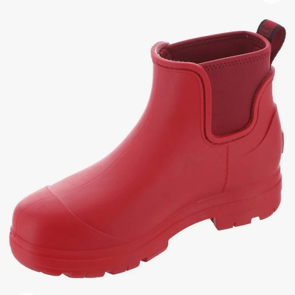 ✨️UGG RED RAIN BOOTS NEW WATERPROOF WOMEN'S SIZE 6✨️ - Picture 5 of 14